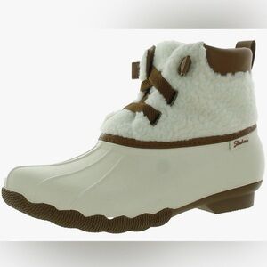 Skechers Pond Sherpa Snuggle Waterproof Duck Boots